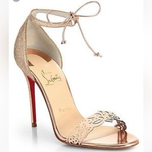 Authentic Christian Louboutin Valnina Heels Size 39 8.5